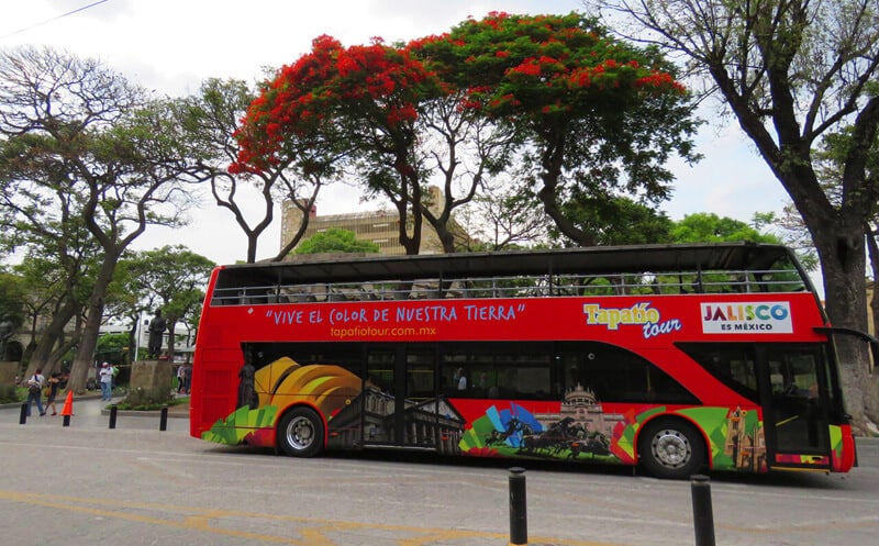 Hop On Hop Off bus in Guadalajara