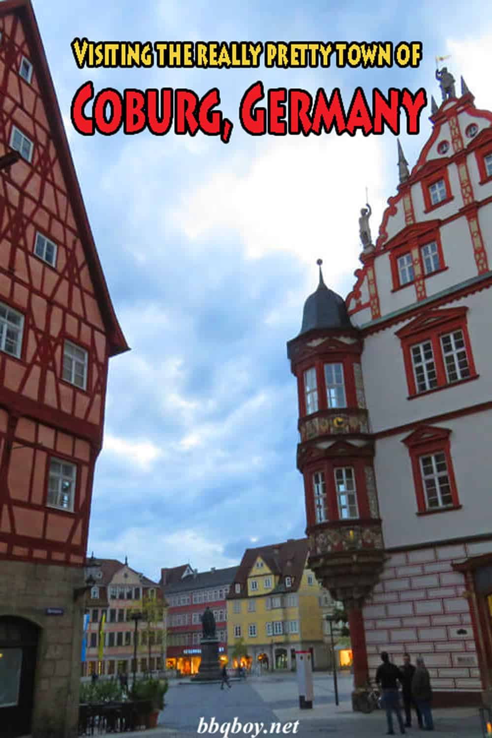 Visiting the really pretty town of Coburg, Germany