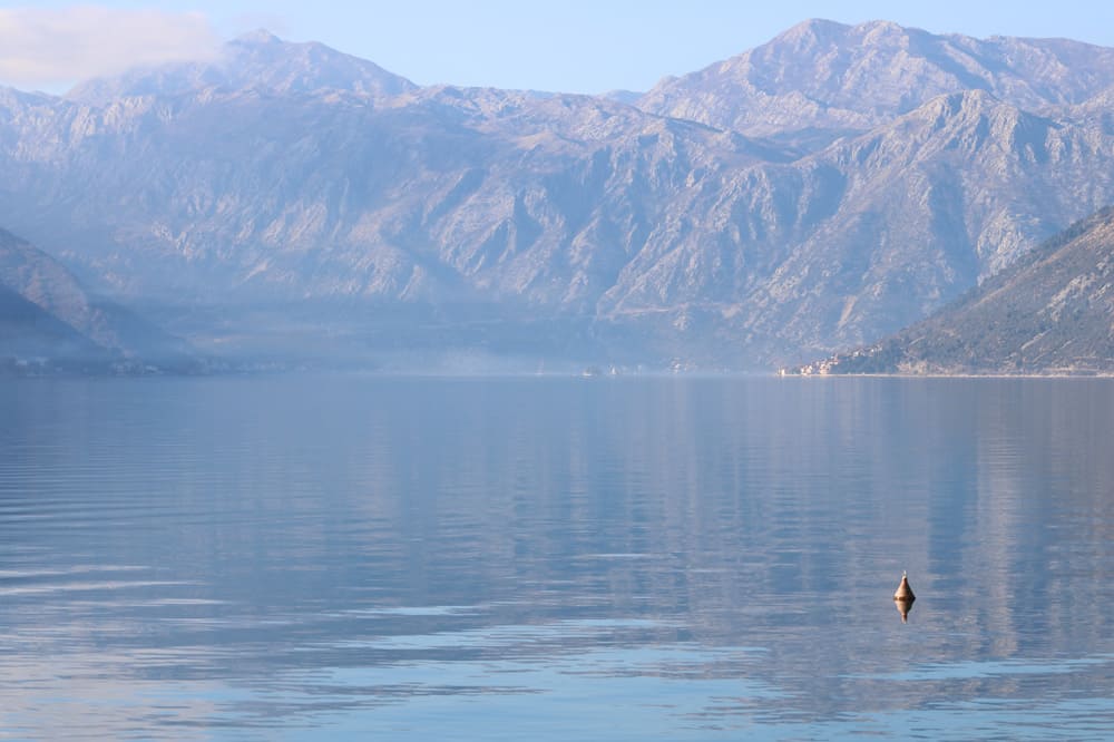 Bay of Kotor views towards Perast