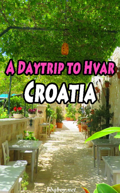 A Daytrip to Hvar town, Croatia A Daytrip to Hvar town, Croatia