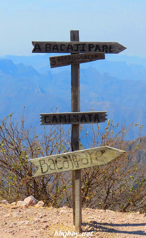 Divisadero – the highlight of the Copper Canyon Divisadero – the highlight of the Copper Canyon