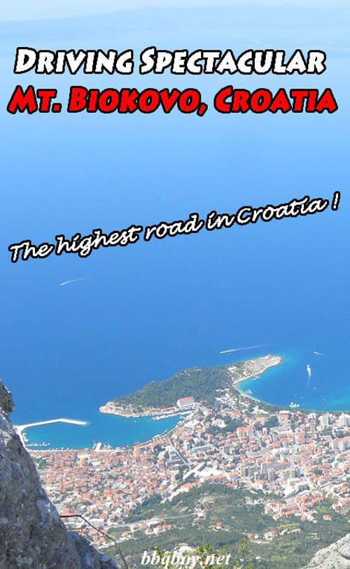 Driving Spectacular Mt. Biokovo Driving Spectacular Mt. Biokovo