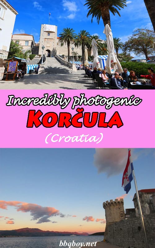 Incredibly photogenic Korčula Town Incredibly photogenic Korčula Town