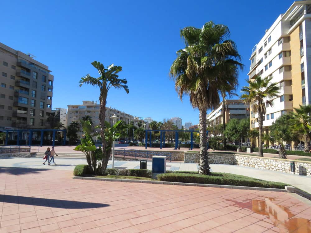 Highrise blocks in Malaga