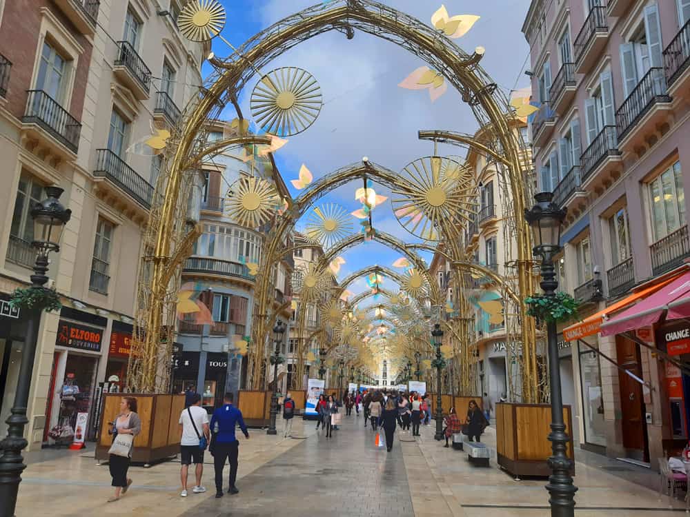 Calle Larios in Malaga. Could we live there?