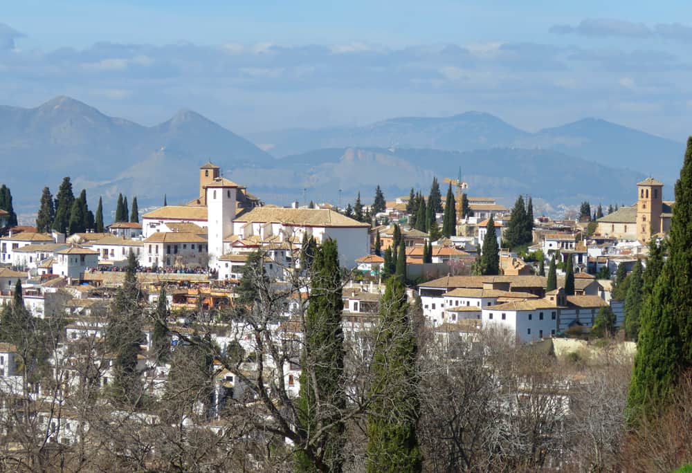 Views of Granada from the Alhambra