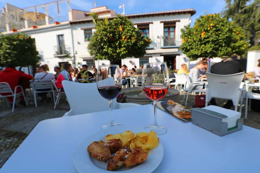 Tapas in Granada Spain