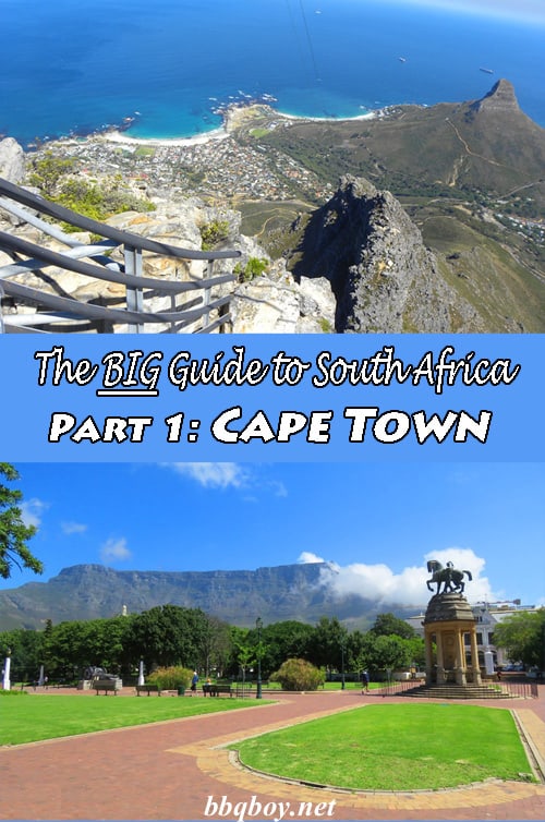 Destination Guide South Africa: Cape Town (Part 1)