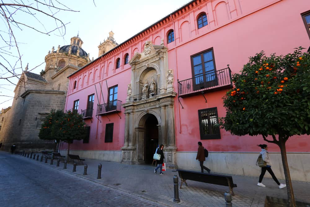 City center in Granada Spain. Could we live in Granada?