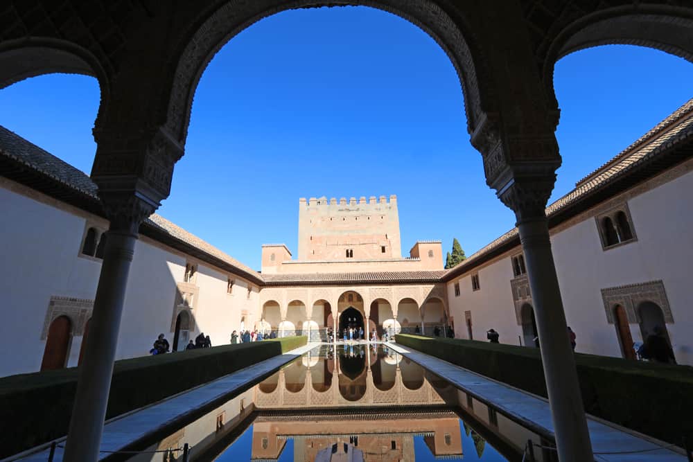 pool in Nasrid Palaces, Alhambra