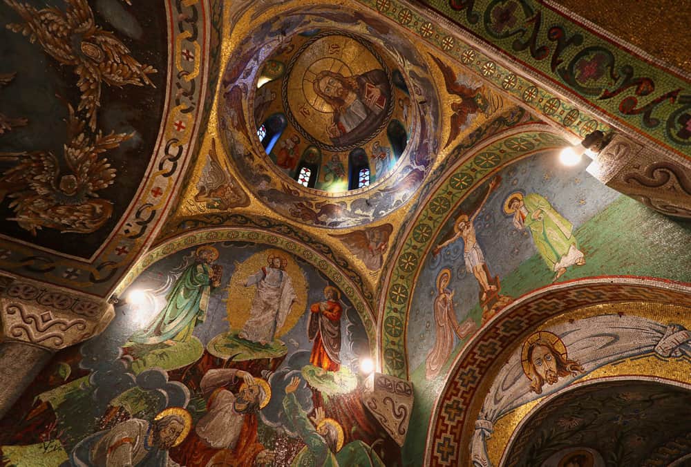 Saint Petka Church interior, Belgrade