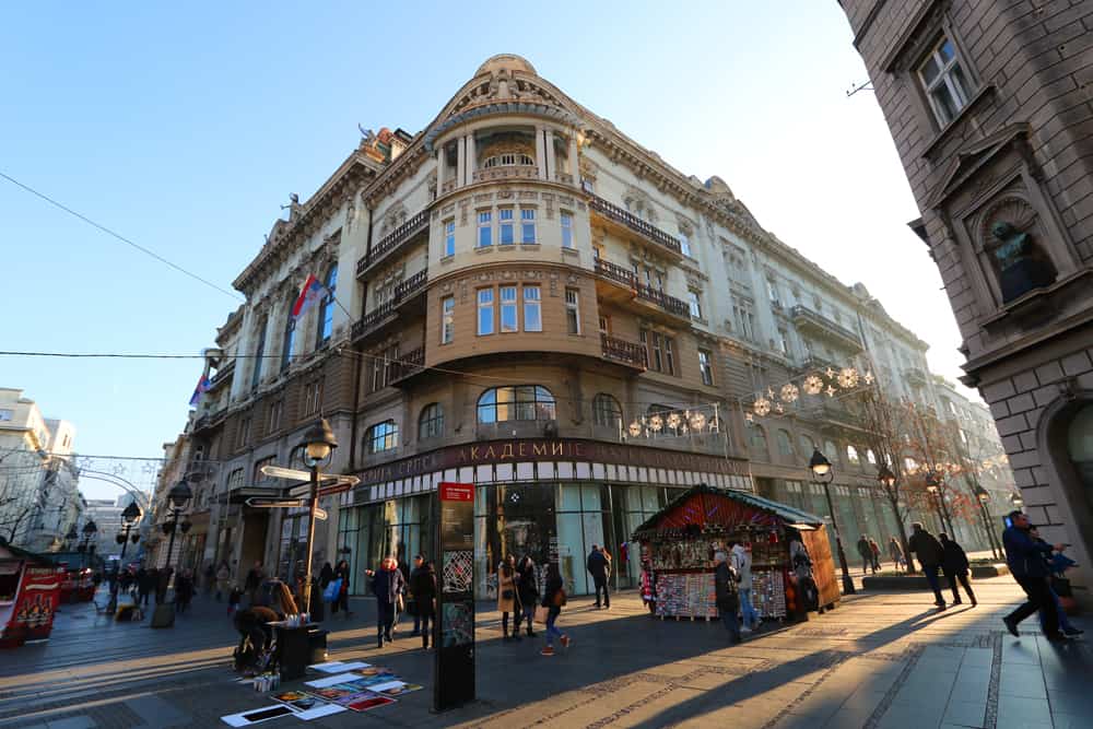 building on Knez Mihailova. 27 Pictures that will inspire you to visit Belgrade