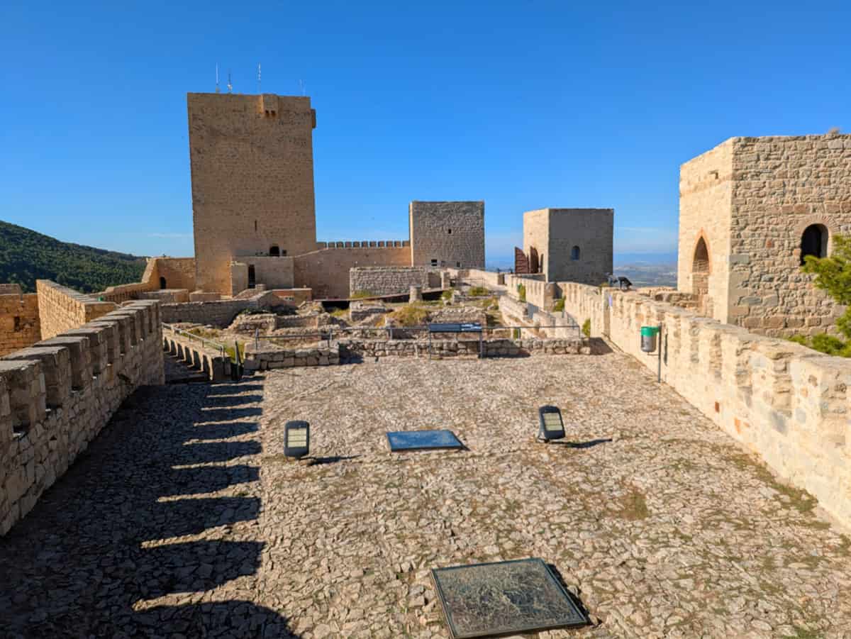 Castillo in Jaen Spain