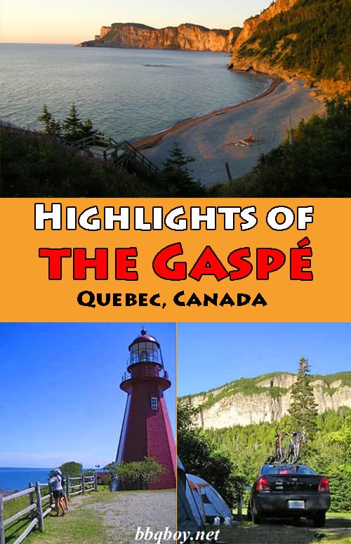 Highlights of a family road trip to the Gaspé Quebec Highlights of a family road trip to the Gaspé Quebec
