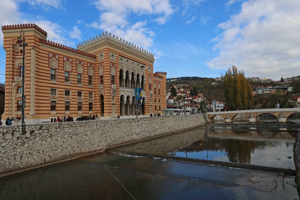 City Hall. A Guide to Sarajevo