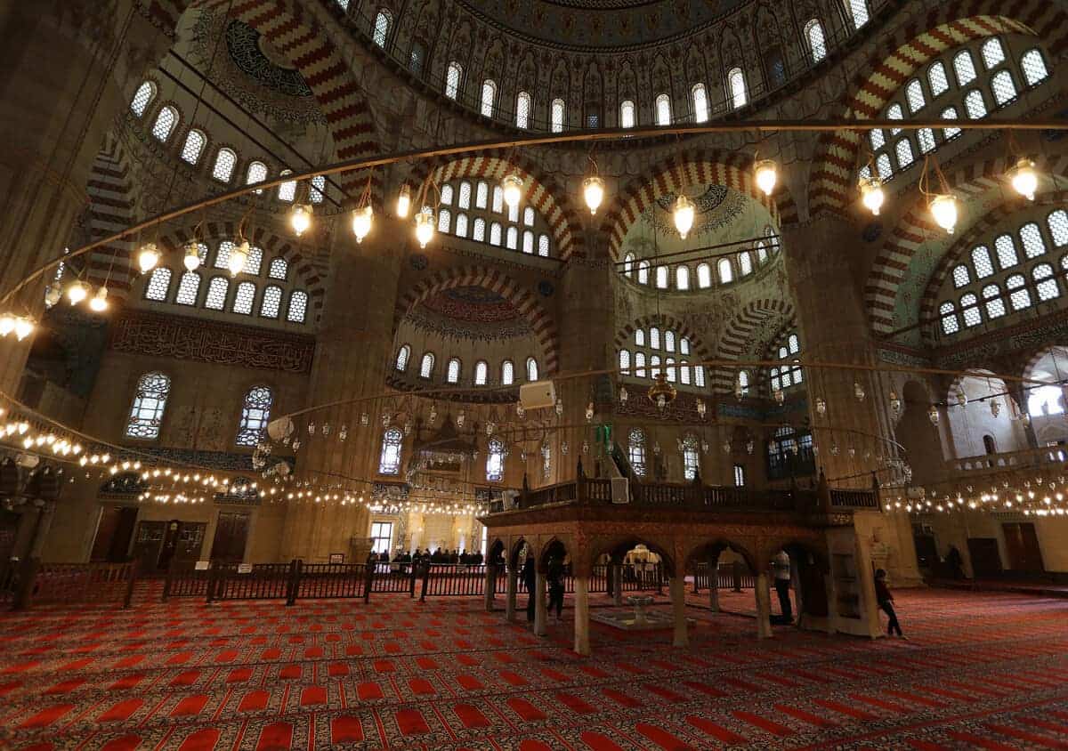 incredible mosque in Edirne, Turkey