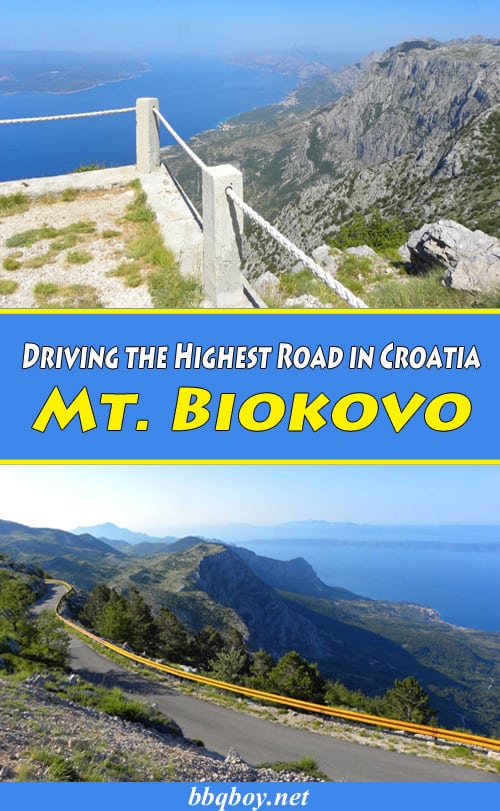 Driving Spectacular Mt. Biokovo Driving Spectacular Mt. Biokovo