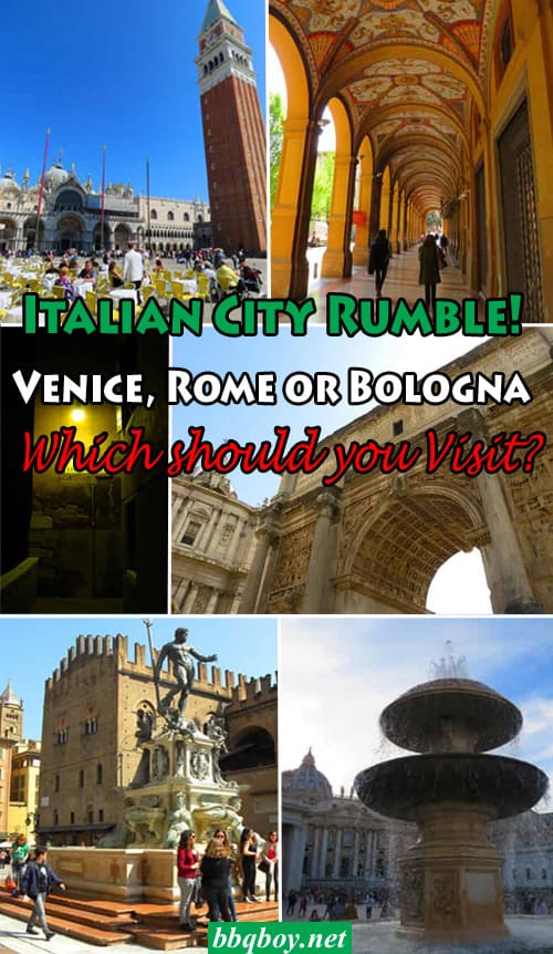 enice, Rome or Bologna – which should you Visit? enice, Rome or Bologna – which should you Visit?