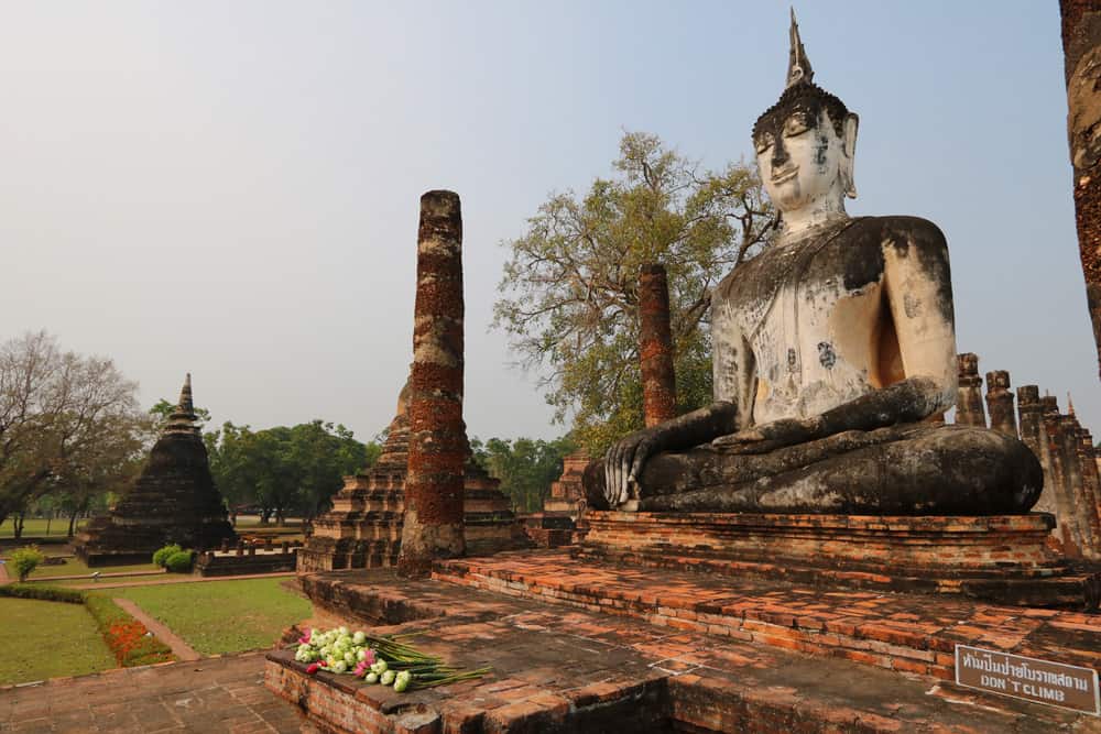 wat mahathat Sukhothai Thailand