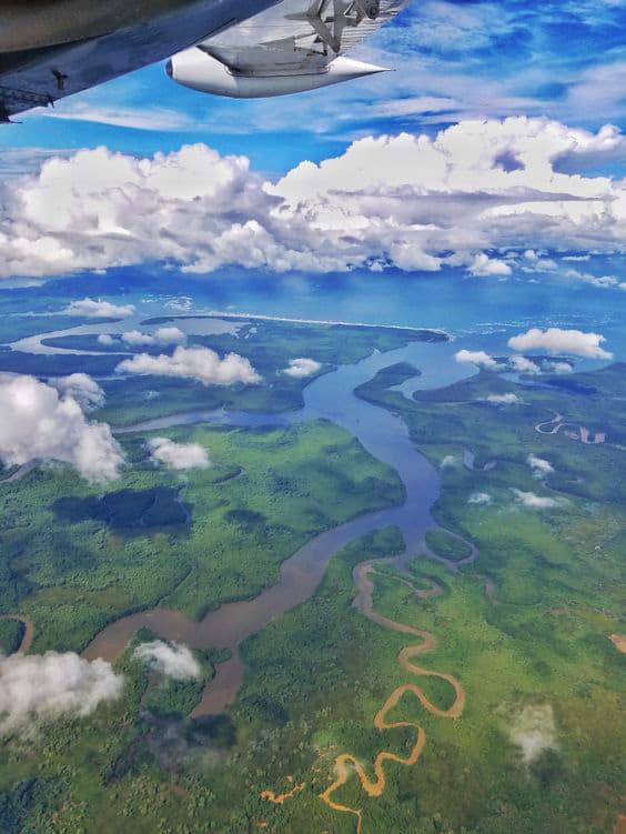 Costa Rica from the air