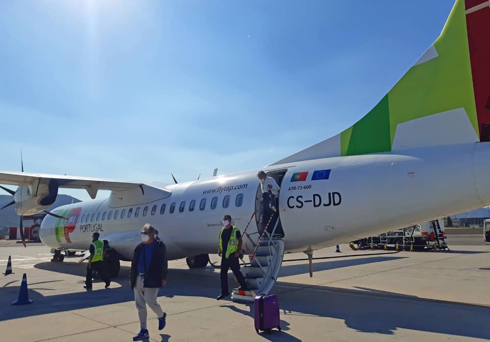 TAP ATR 72 Lisbon to Malaga