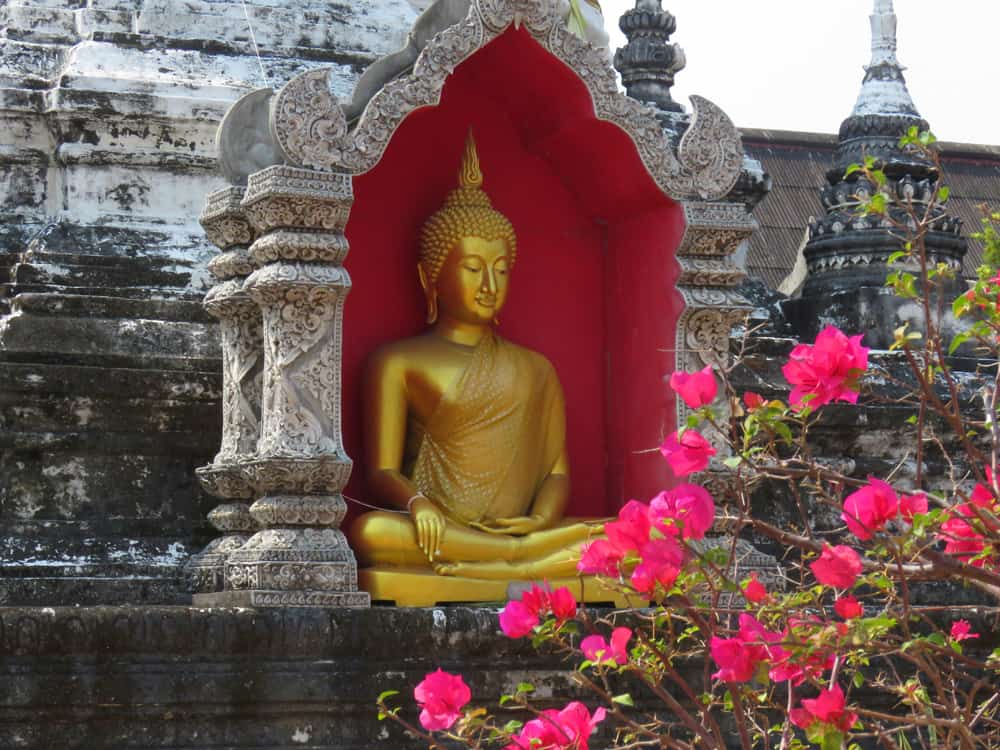 Chedi Wat Bupparam Chiang Mai