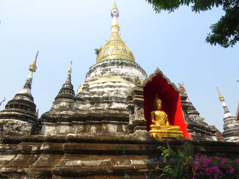 Chedi Wat Bupparam Chiang Mai
