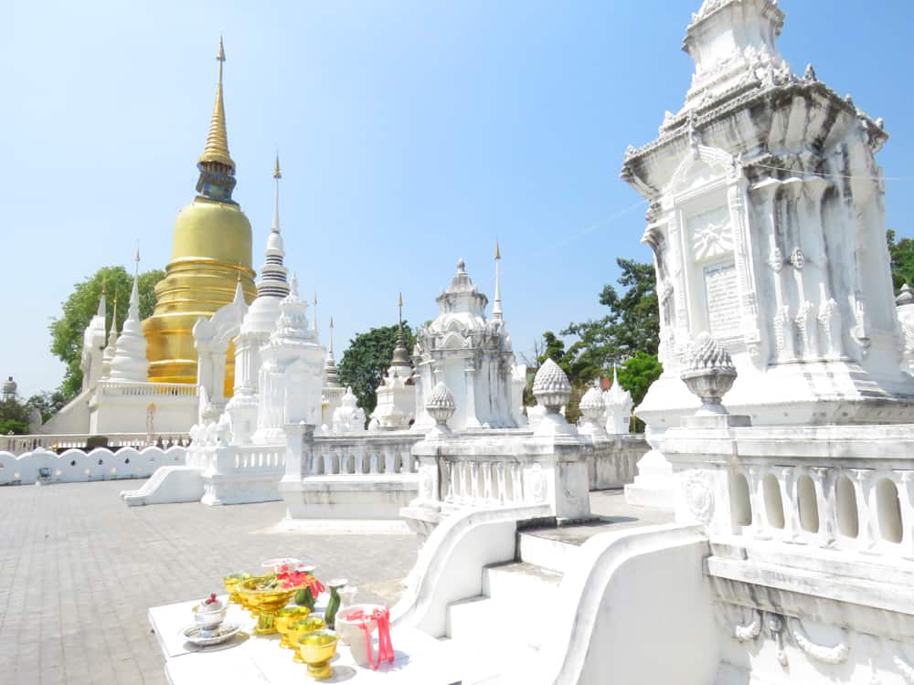 Wat Suan Dok, one of Chiang Mai's best temples