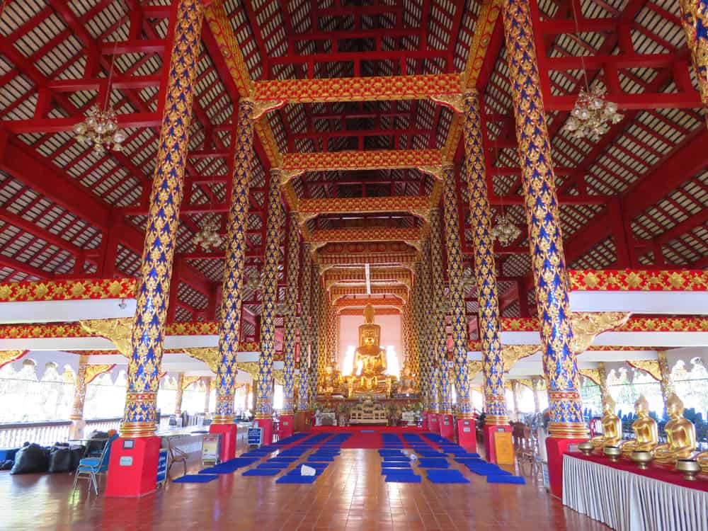 prayer hall Wat Suan Dok, Chiang Mai