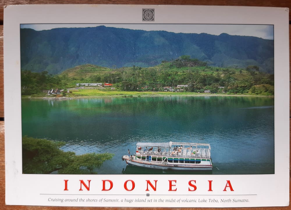Postcard from lake Toba