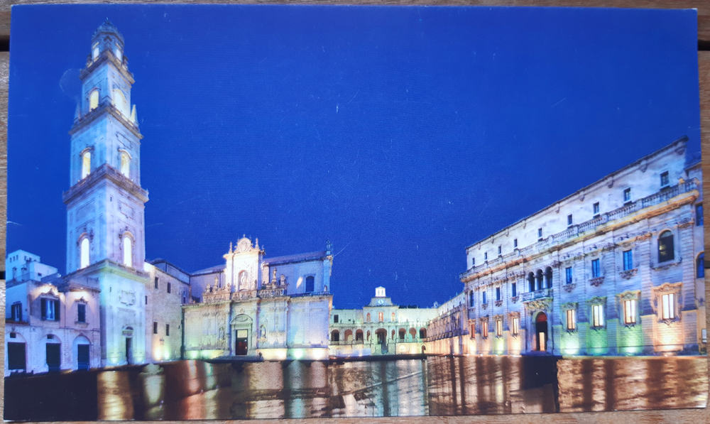 A postcard from Lecce, Italy