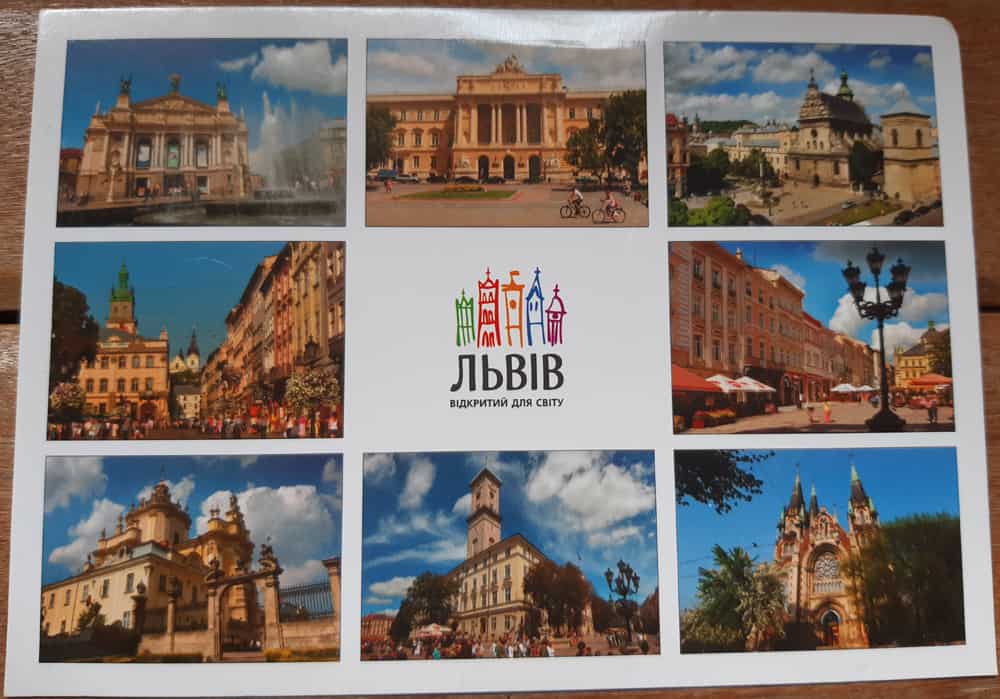 A postcard from Lviv, Ukraine
