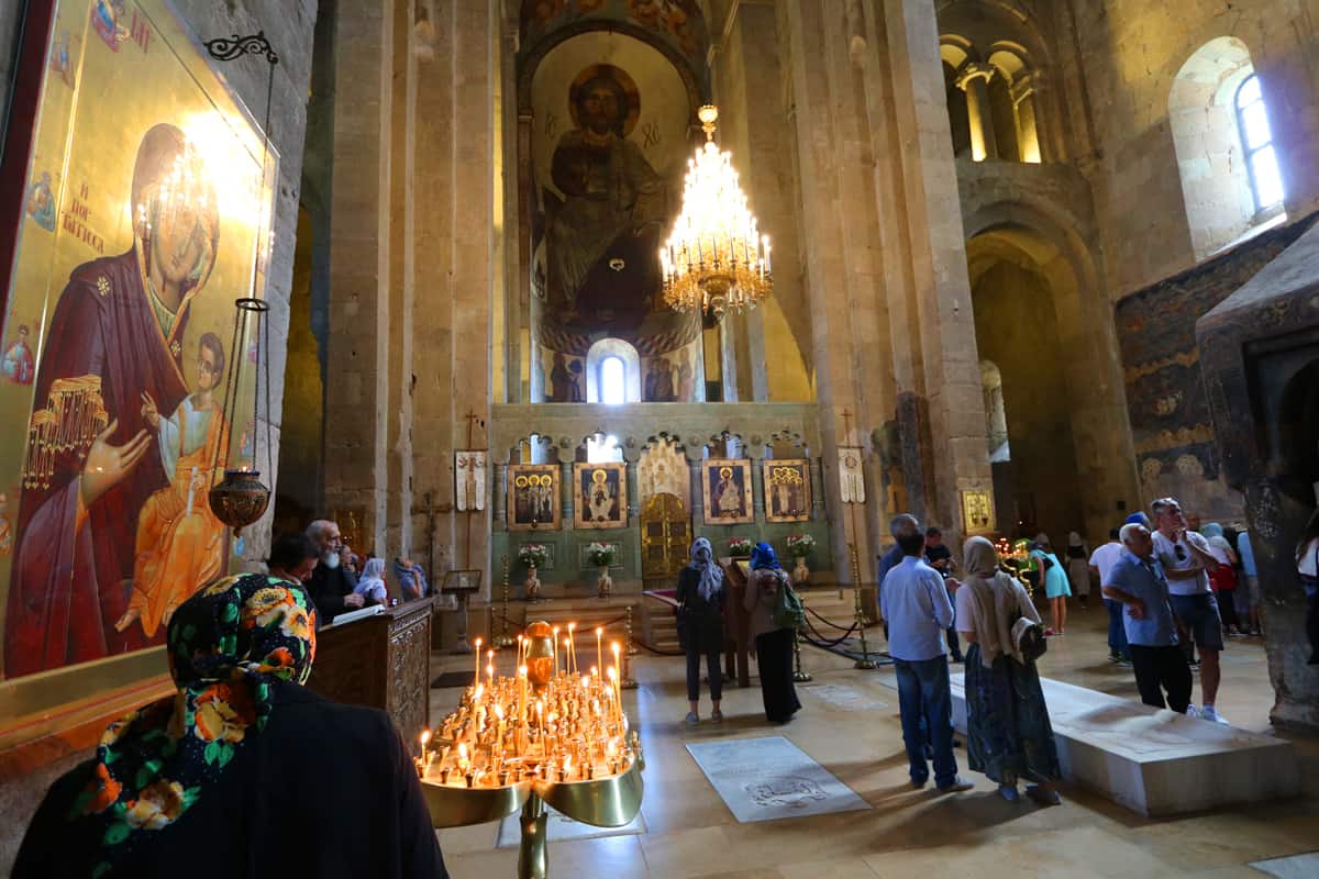 Svetitskhoveli Cathedral outside Tbilisi