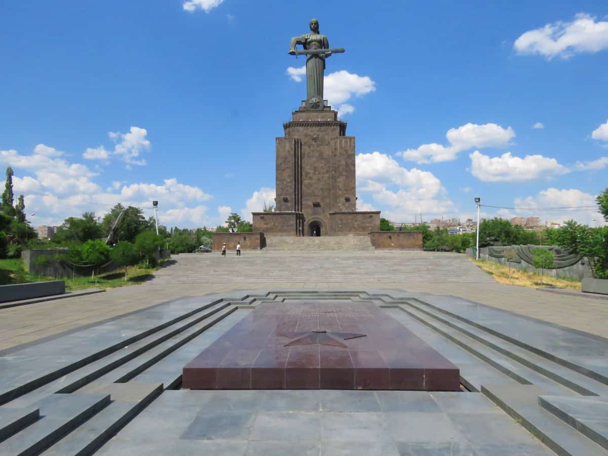 Mother Armenia in Yerevan