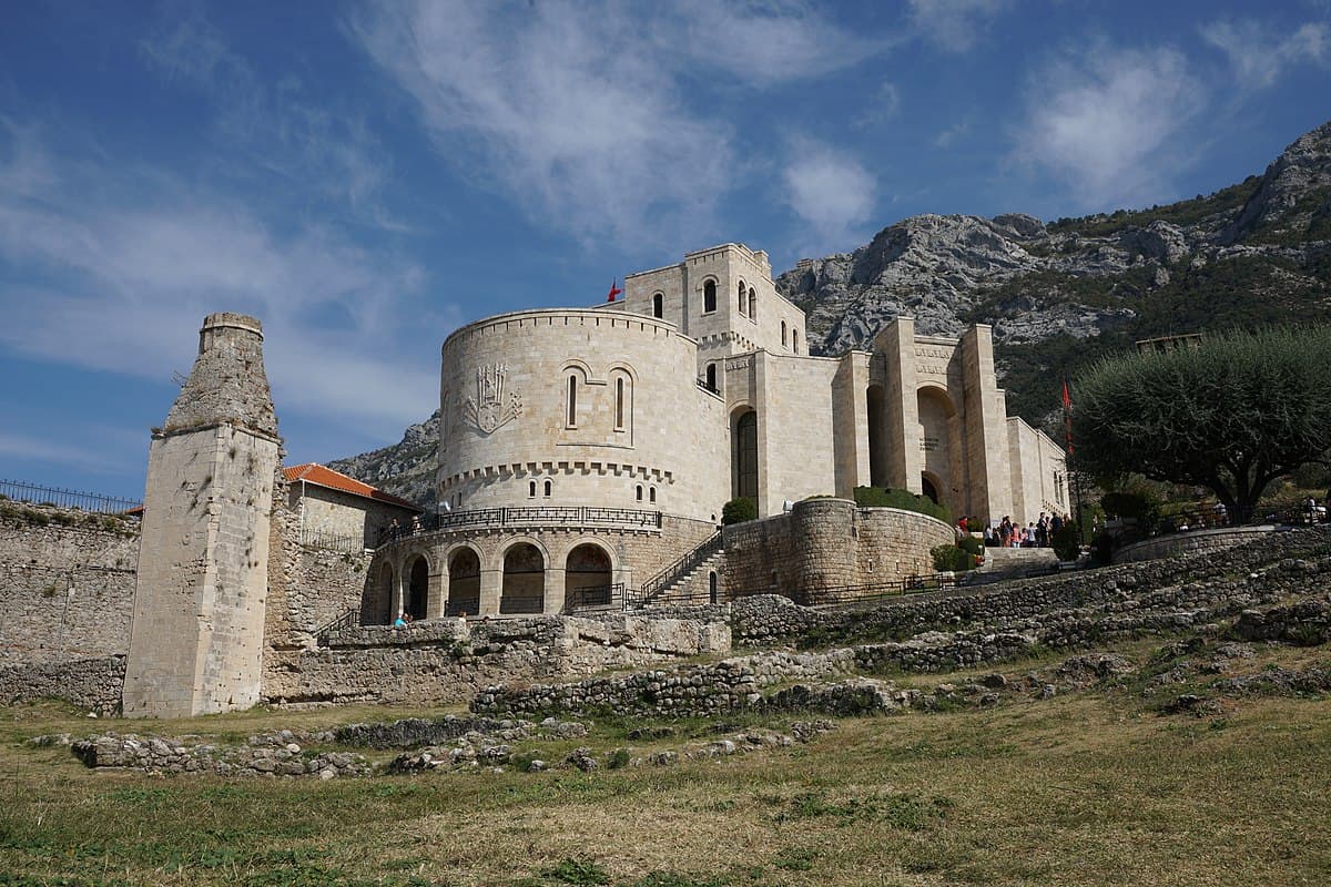 Kruje Castle in Albania