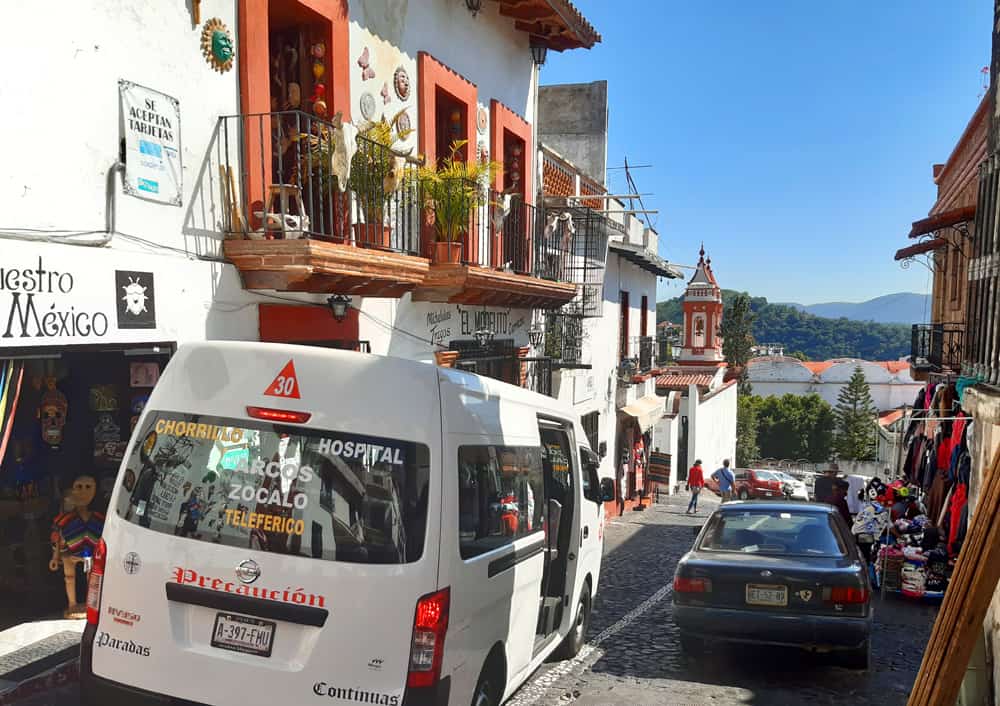 The streets of Taxco