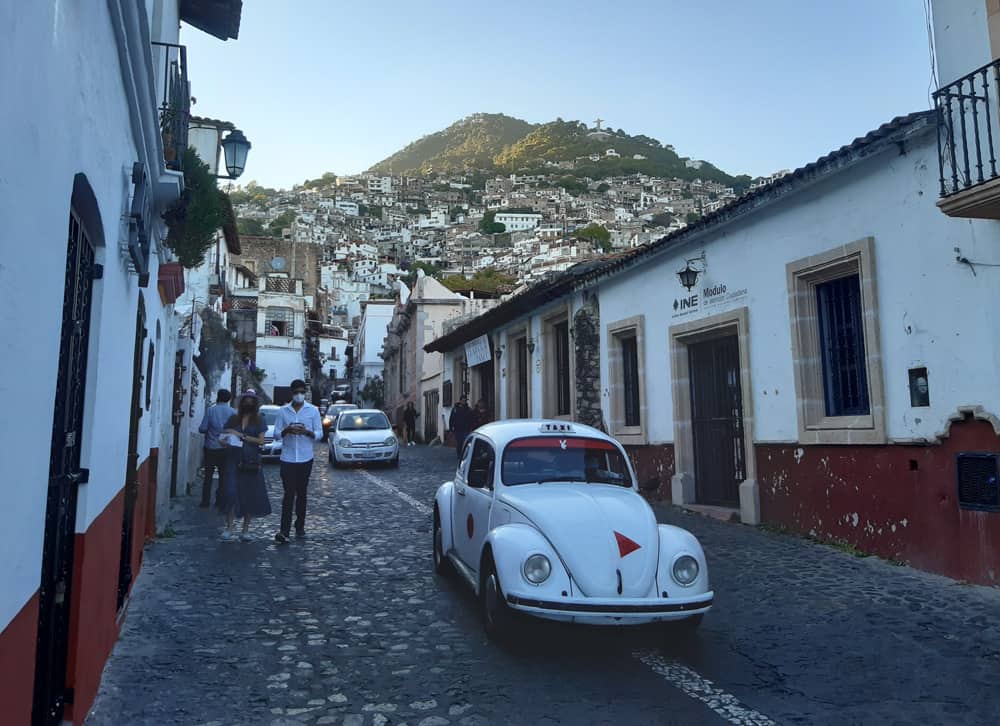 VW Beetle in Taxco