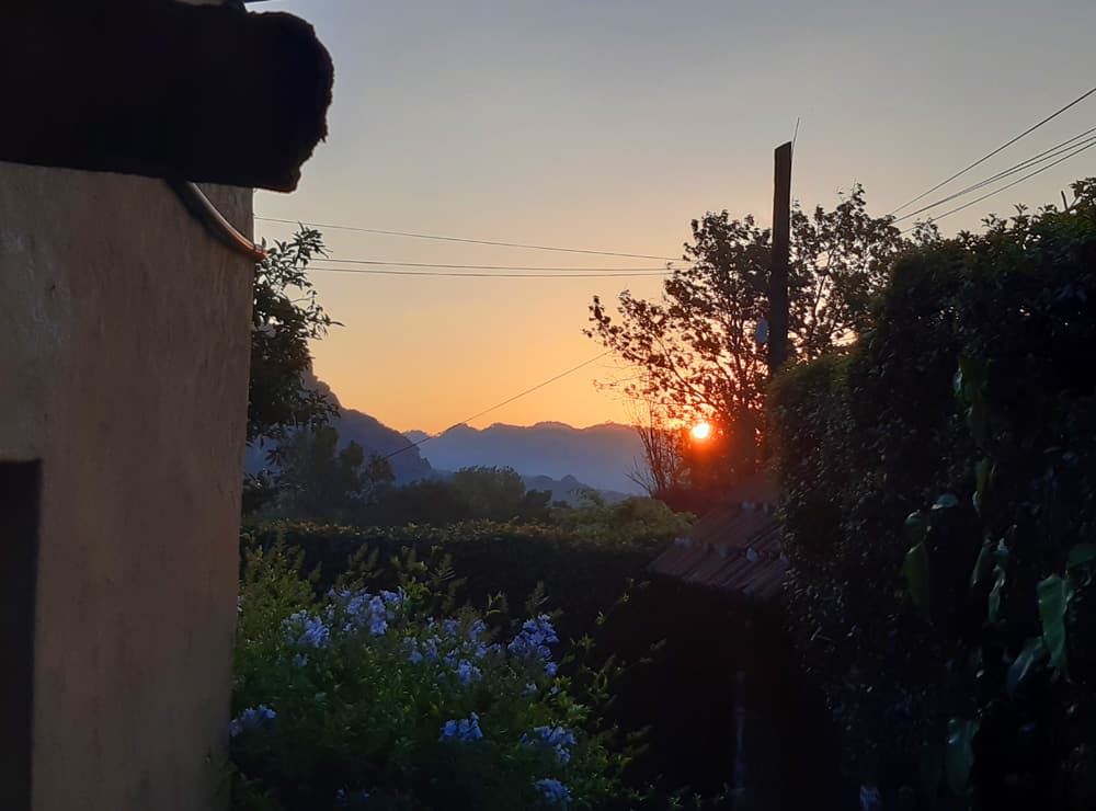 Sunrise in Tepoztlan