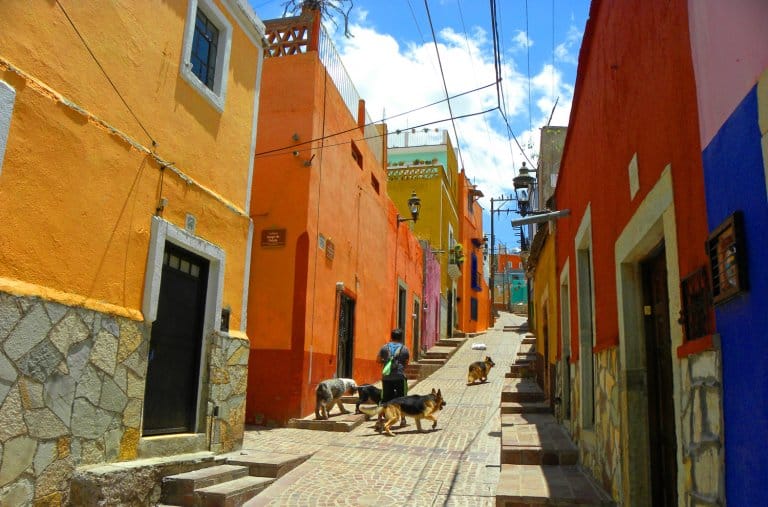 calles de Guanajuato