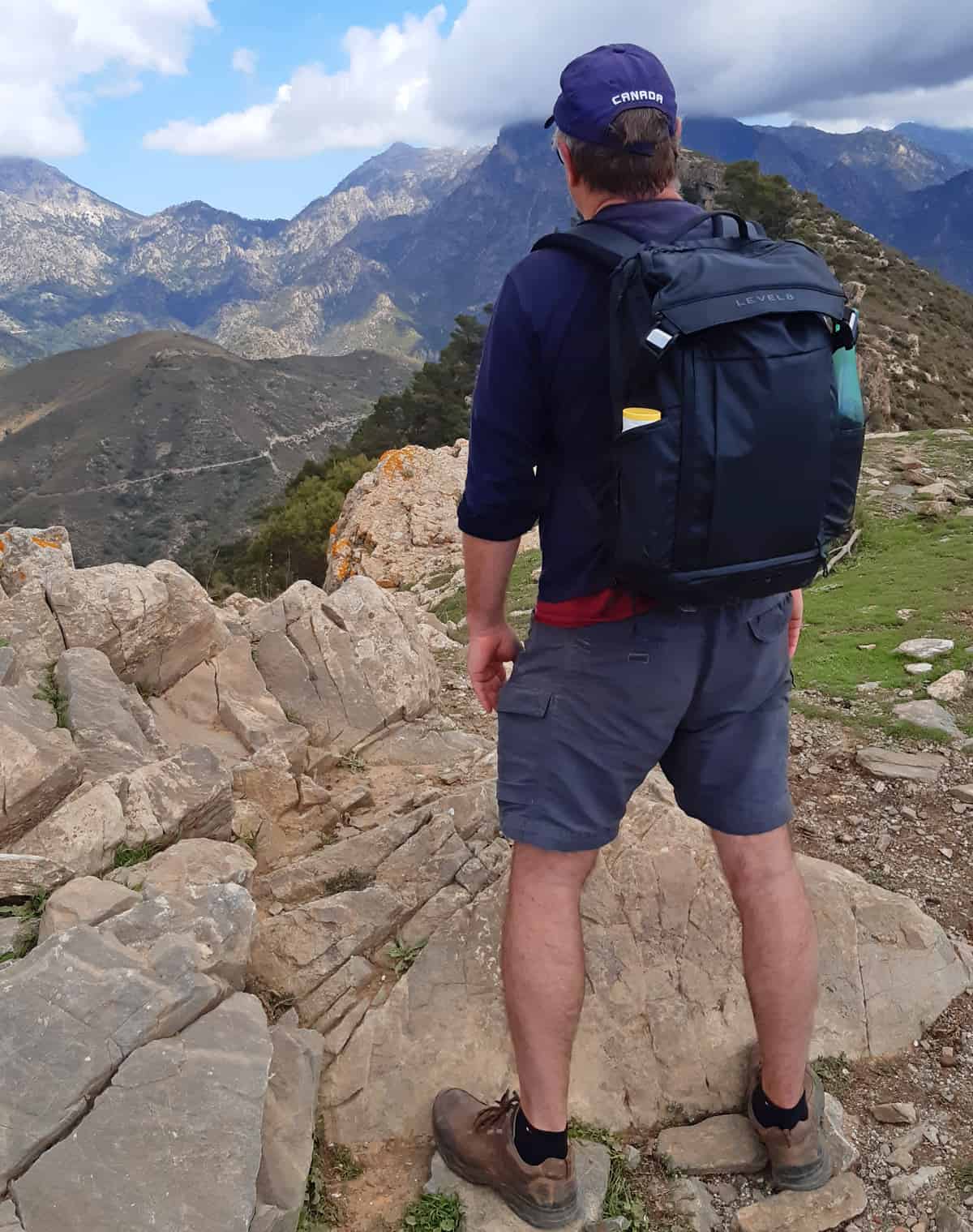Hiking with the Reboot backpack
