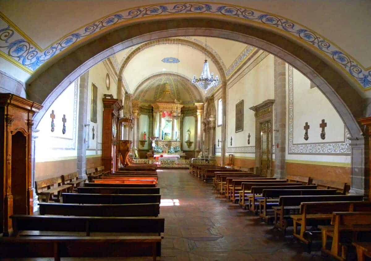 Iglesia del Sagrario Patzcuaro interior