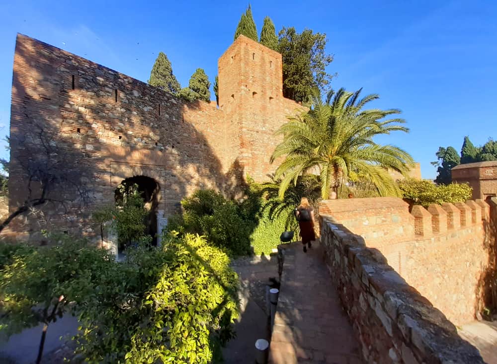 Alcazaba of Malaga Spain