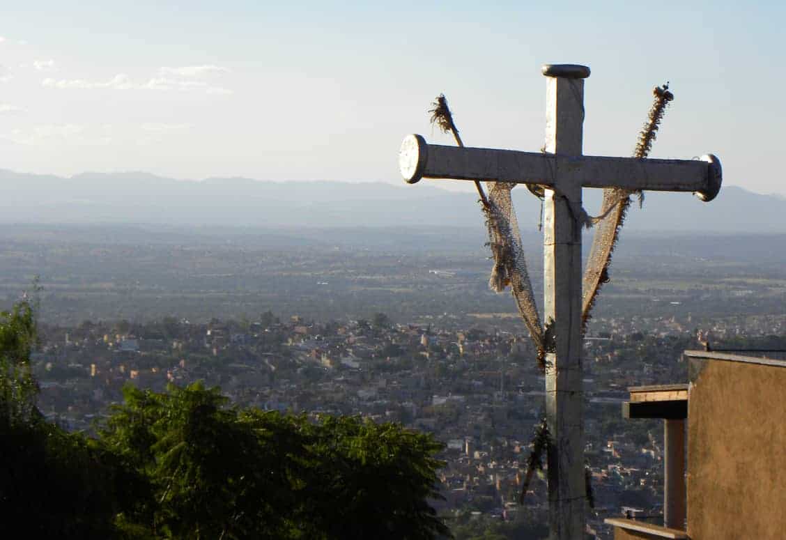 Mirador Cruz del Pueblo san miguel de allende