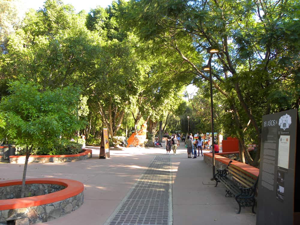 Parque Benito Juarez san miguel de allende
