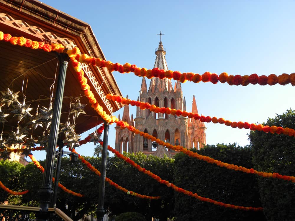 Views of the Parroquia San Miguel de Allende