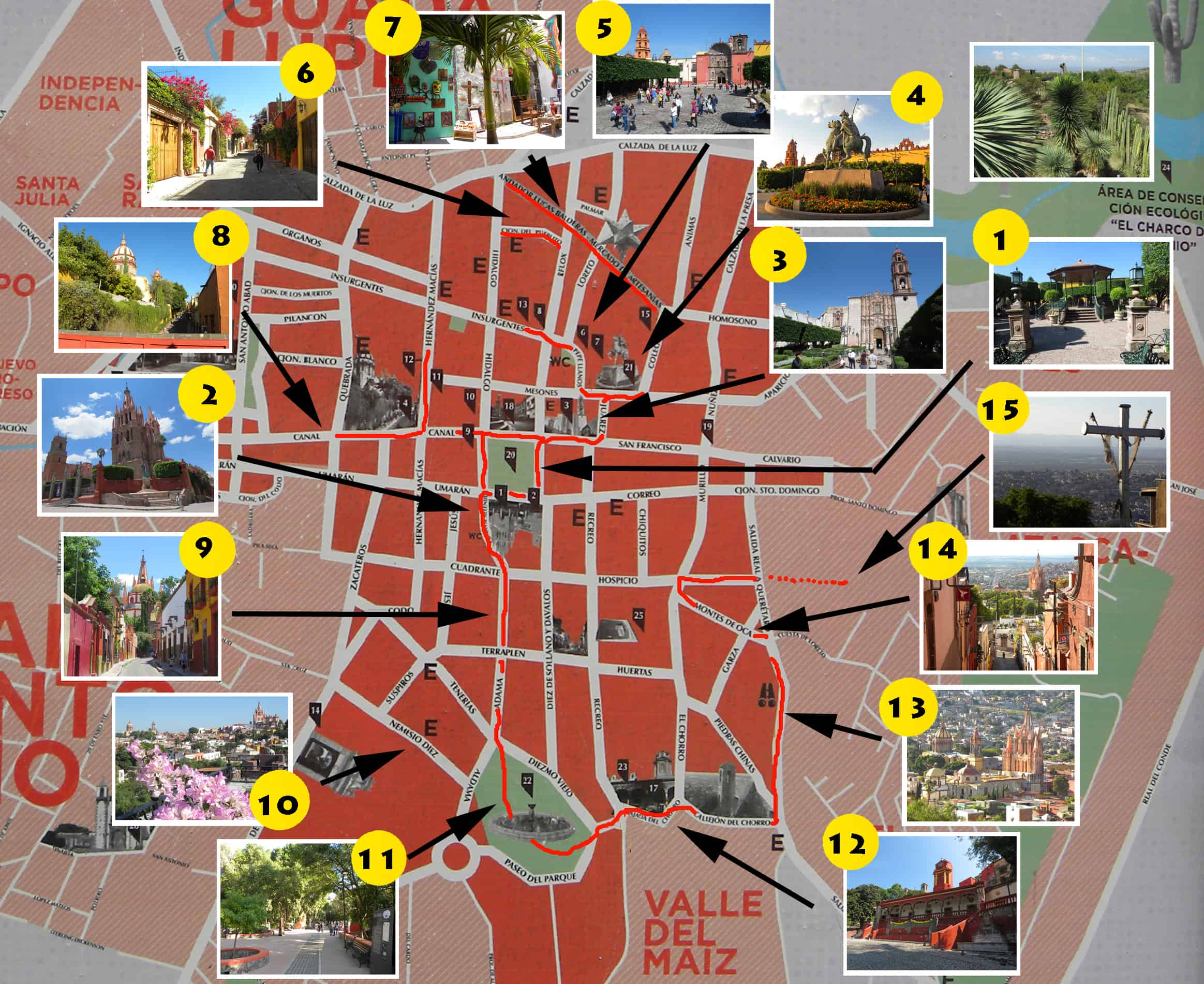 Map Of San Miguel De Allende