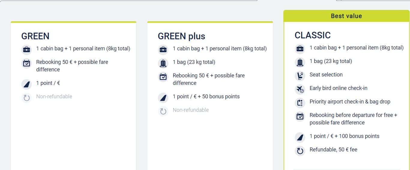 Airbaltic hand online luggage