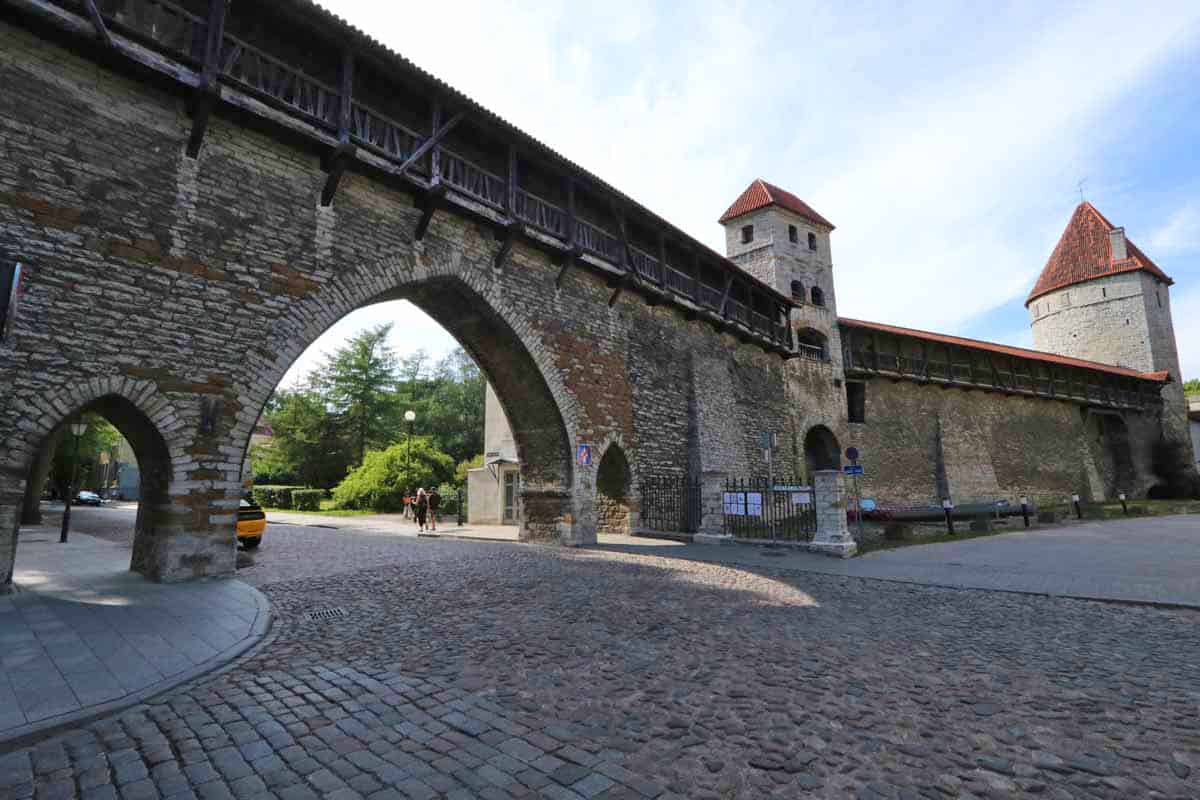 Medieval walls in Tallinn