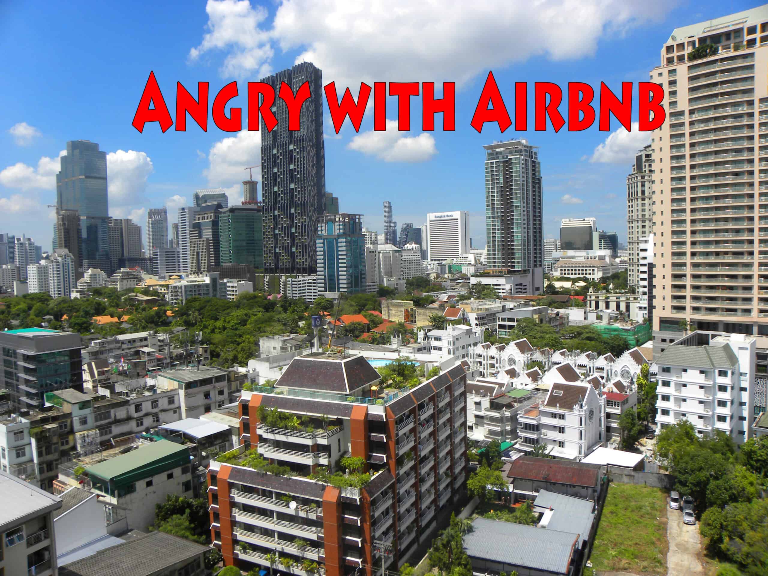 Angry with Airbnb