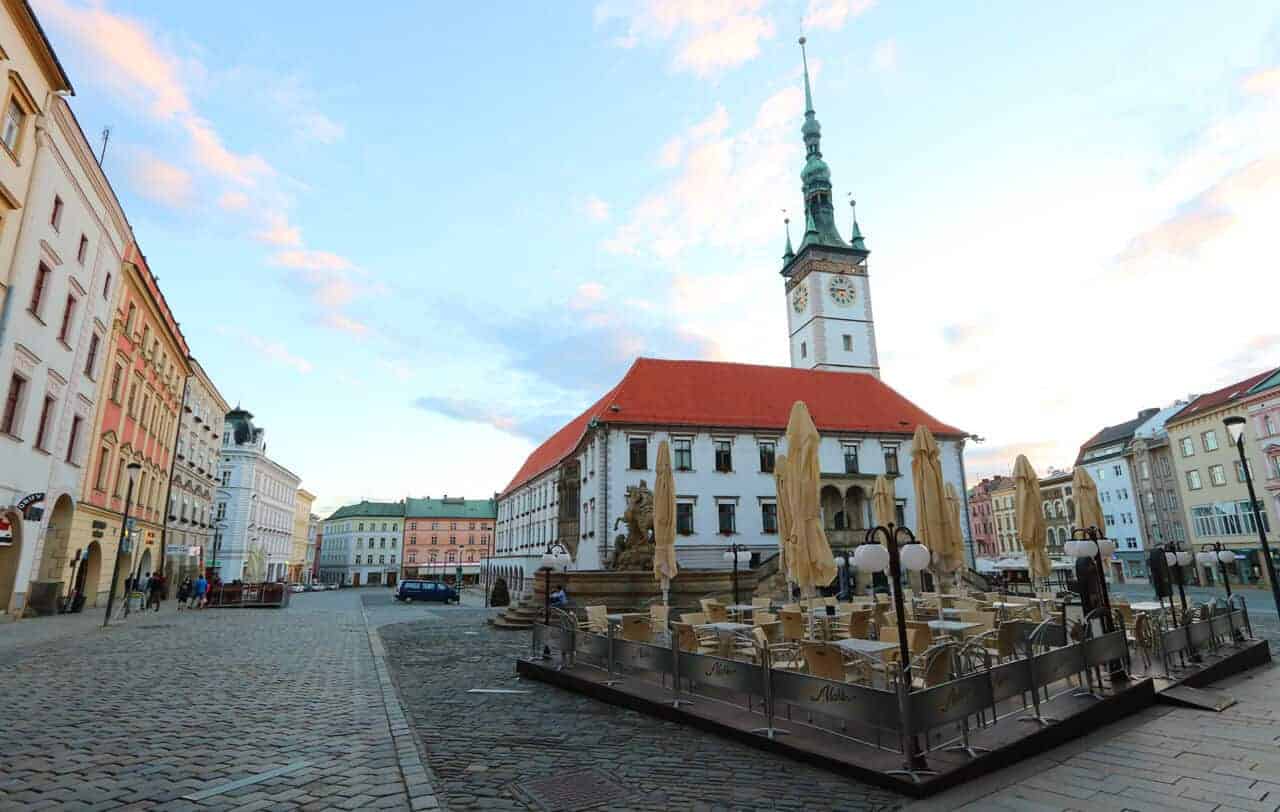 Olomouc instead of Český Krumlov 